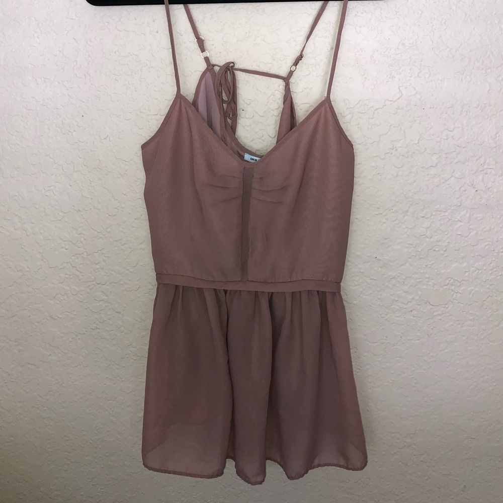 Dust pink UO blouse